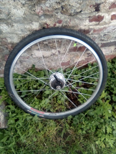 Roue velo arriere avec - roue,