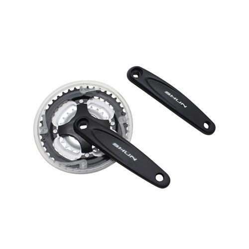 Pedalier vtt alu noir - vtt,