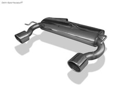 FOX Inox Duplex Échappement