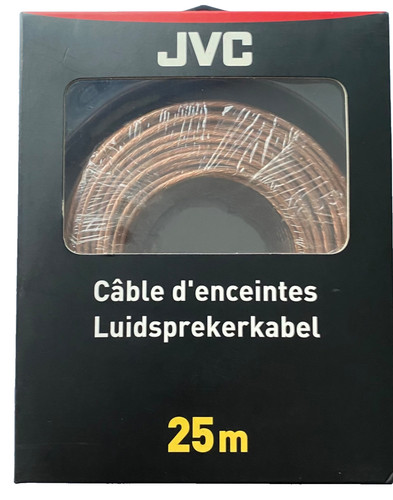 Câble jvc enceintes 25m - d'enceintes,