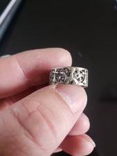 Bague Argent Maconique XIXÈME Poinçon Crabe
