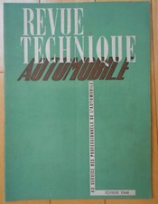 ► REVUE TECHNIQUE AUTOMOBILE