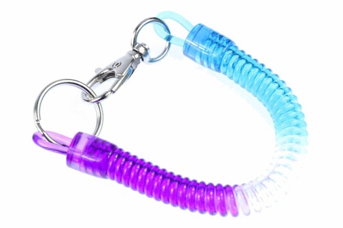 Porte clés spiralé - spiralé, en