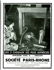 Publicité ancienne aspirateur