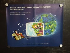 AFFICHE  RADIO-TV  1972   53X40CM