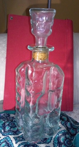 Whiskey decanter crystal - decanter,