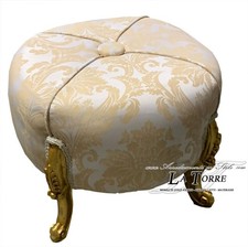 Pouf Eneas Rond Luigi XV