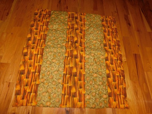 Halloween baby quilt - halloween,