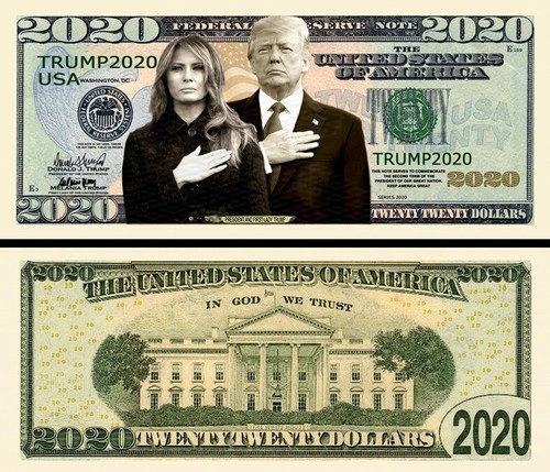 Donald trump melania billet - trump,