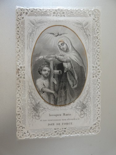 Image pieuse canivet dentelle