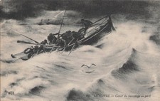 76 LE HAVRE Un canot de