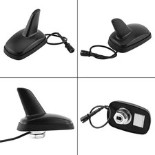 Antenne de Voiture - Antenne à ailerons de Requin Antenne Universelle pour Toit 