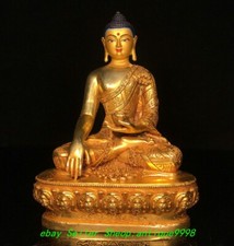 8'' Old Nepal Bronze Gilt