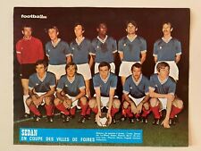 PHOTO FOOTBALL MAGAZINE // EQUIPE SEDAN // SAISON 1970