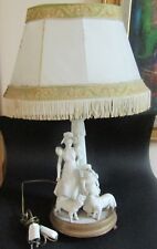 Groupe biscuit porcelaine Saxe