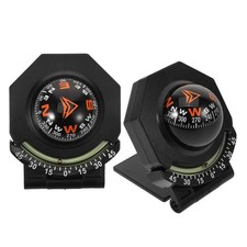  2 Pcs Inclinometer Surface Mount Compas De Navigation Boussole Marine