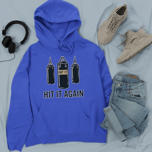 Merch hoodie imprimé sac - af,