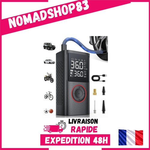 Gonfleur pneus voiture sans