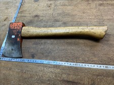 hache outil ancien Old tool Axe Hache de bucheron  outillage  Sansvik  n° 116