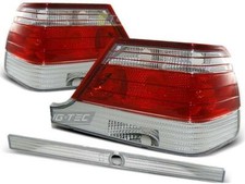 Paire de feux arriere Mercedes classe S W140 95-98 rouge blanc