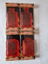 Lot de 4 bouillottes de poche