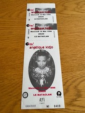 billet ticket place de concert