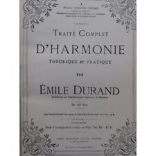 DURAND Émile Traité Complet d'Harmonie en 2 volumes 1881