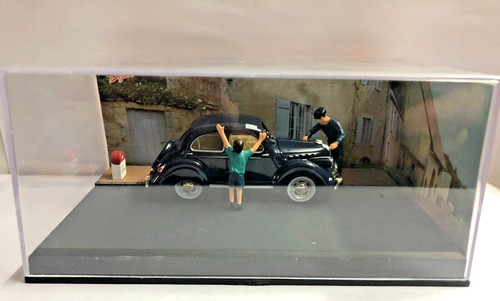 Diorama route bleue voiture - diorama,