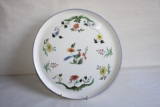 Plat tarte faïence de - à,
