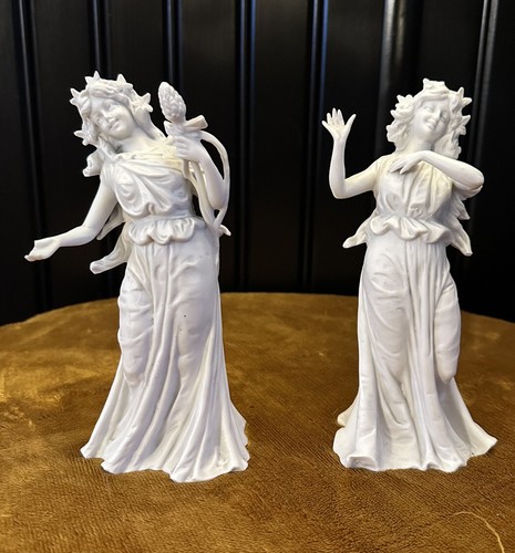 Paire statuette ancienne - statuette,