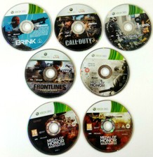 Lot de 6 Jeux de Tir XBOX 360