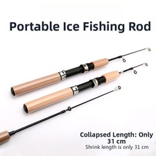 Canne à pêche sur glace en