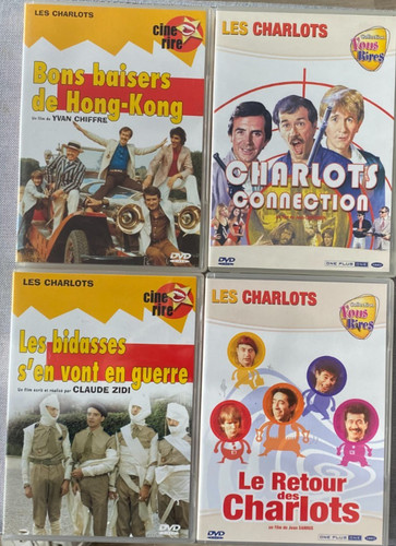 Lot dvd les charlots - lot,