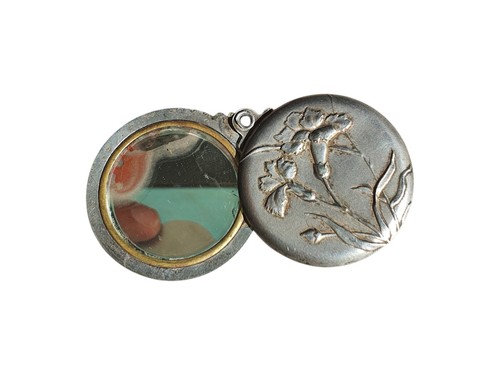 Pendentif miroir xixème - miroir,