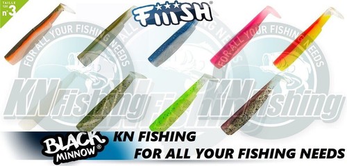 Fiiish noir minnow - noir,