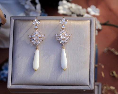 Boucles oreilles clous doré - d'oreilles,