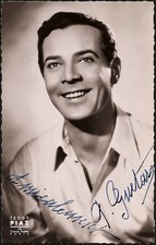 GEORGES GUÉTARY - Dédicace autographe sur carte postale