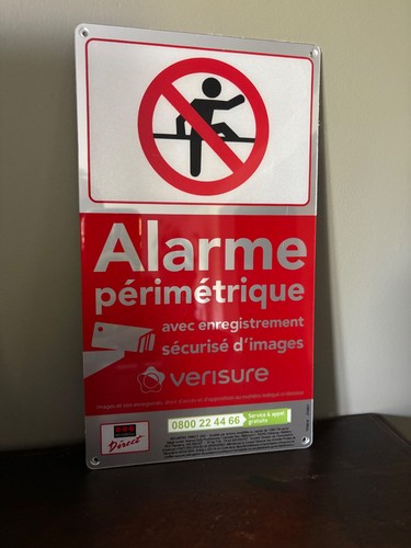 Pancarte verisure alarme - alarme, 2
