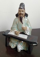 Ancienne figurine Wangjiang Chine H 13 cm