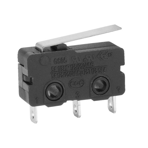 10pcs ac125v spdt 1no 1nc - 5a,