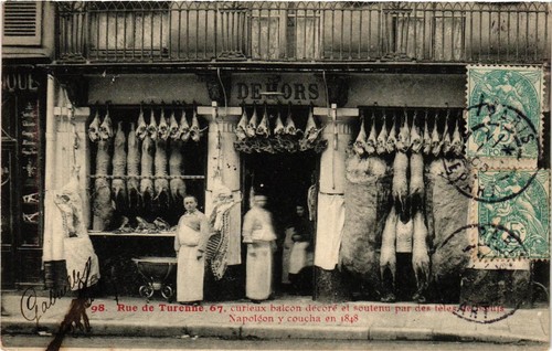 Cpa paris rue - (3e),