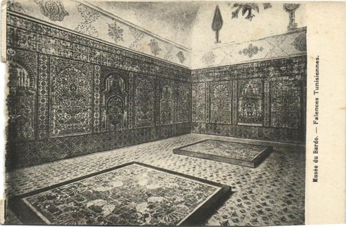 Cpa tunisia musée - cpa,