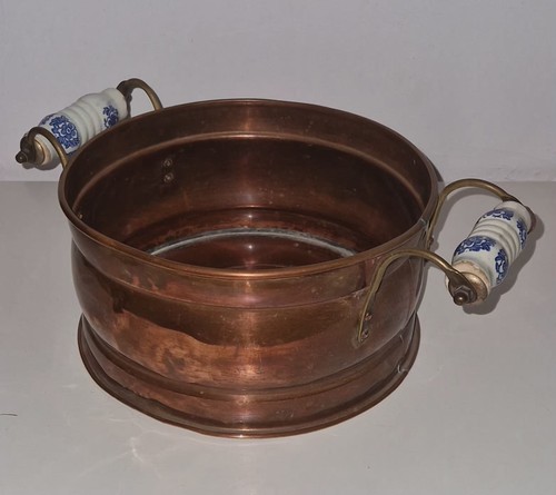 Cache pot jardinière cuivre - cache-pot,