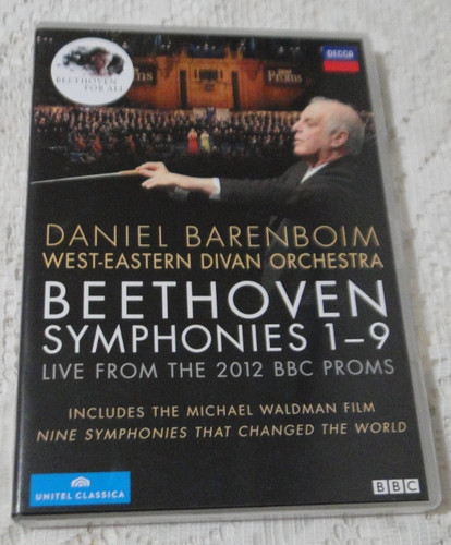 Dvd beethoven symphonies 9 - dvd, 1-9