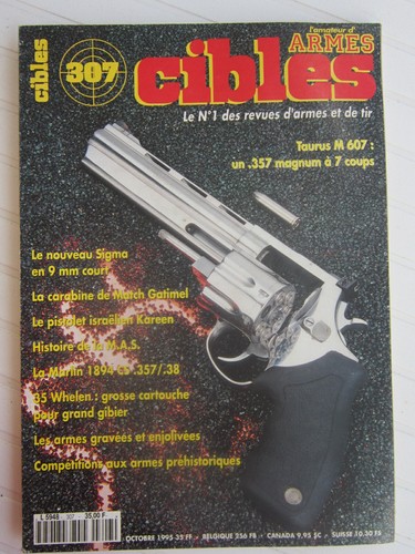 Cibles 307 taurus m - m, 607