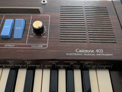 Synthétiseur vintage casio - synthétiseur,