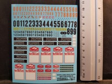 Decals plaques rallye - plaques, de