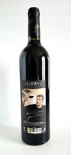 JOHNNY HALLYDAY - Terre d'Aumes (Bouteille vin ROUGE 2011) Collector VERY RARE !