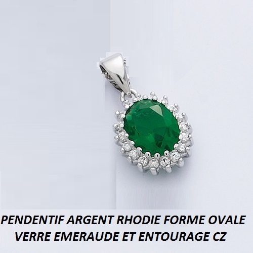 Dolly bijoux pendentif rhodié - pendentif,