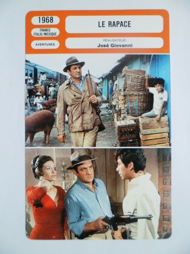 Carte fiche cinema 1968 - cinema,